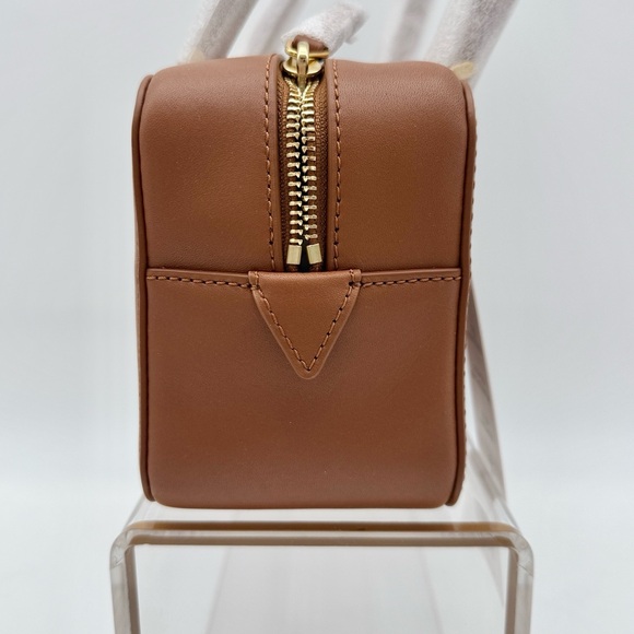 Veronica Beard Boxy Shoulder Bag Tan Hazel - Picture 5 of 16